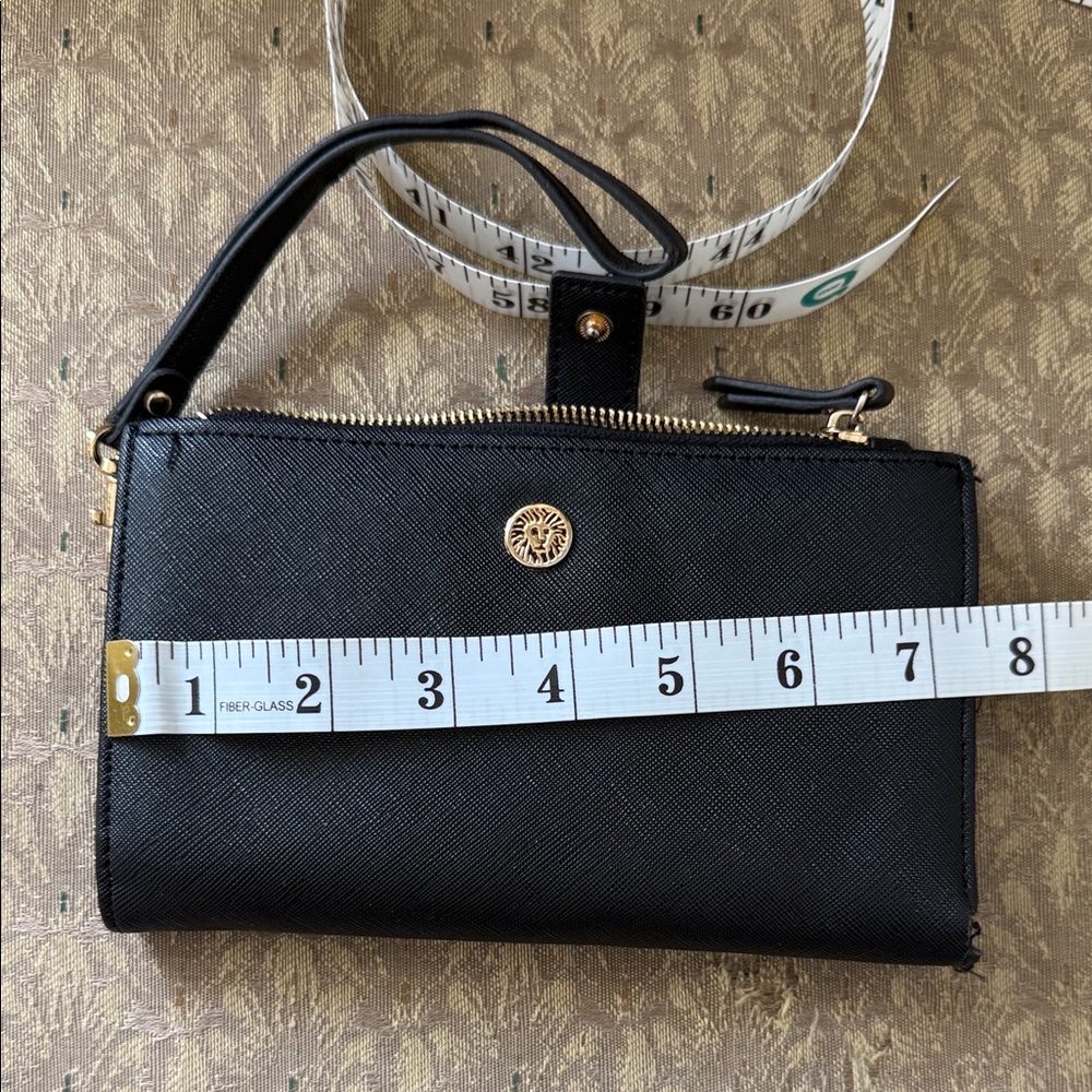 Anne Klein Black Women's Wristlet Clutch